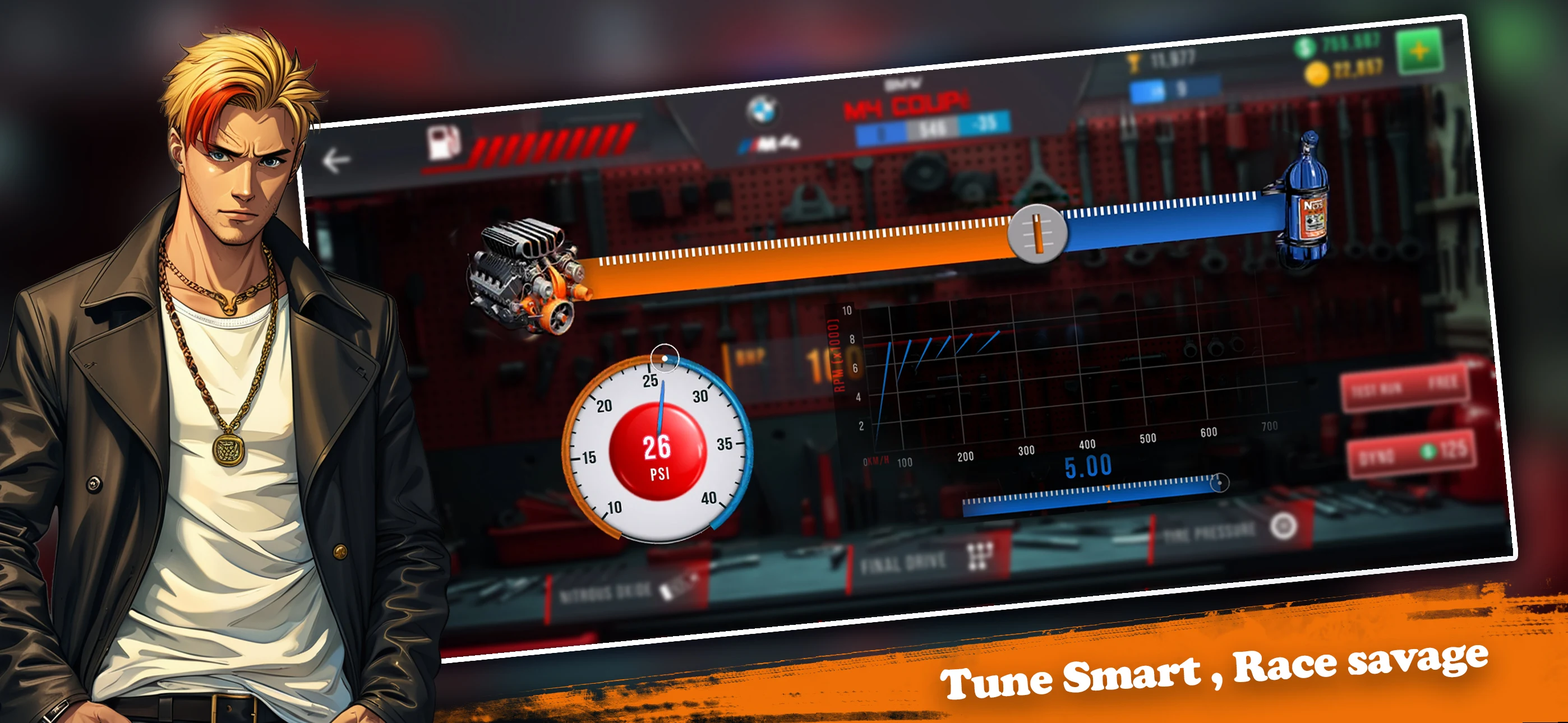 Nitro Speed: Crew Drag Race NS screenshot