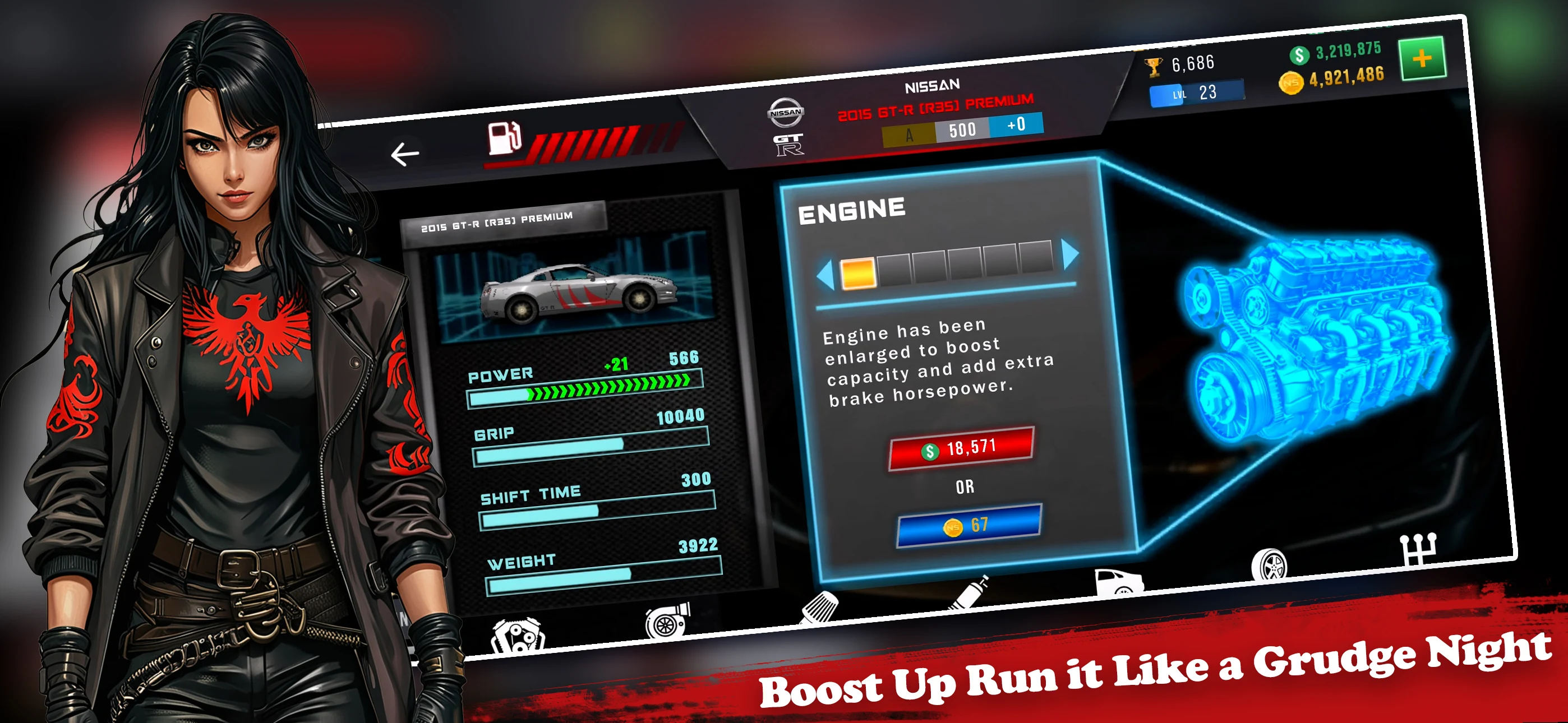 Nitro Speed: Crew Drag Race NS screenshot